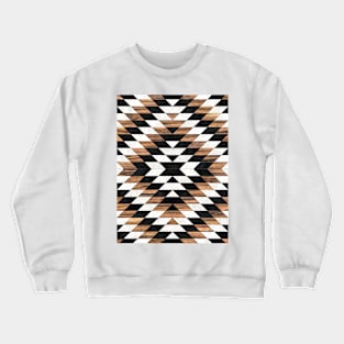 Urban Tribal Pattern No.13 - Aztec - Concrete and Wood Crewneck Sweatshirt